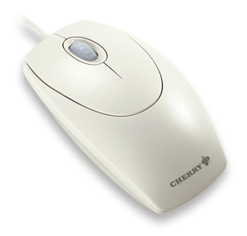 CHERRY WHEELMOUSE OPTICAL Souris filaire, gris clair, PS2/USB