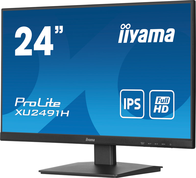 iiyama ProLite XU2491H-B1 écran plat de PC 60,5 cm (23.8") 1920 x 1080 pixels Full HD LED Noir