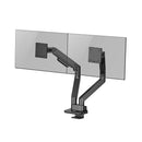 ACT Bras double moniteur office premium, avec vérin à gaz
