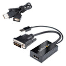 StarTech.com Adaptateur DVI vers DisplayPort avec alimentation USB - 1920 x 1200