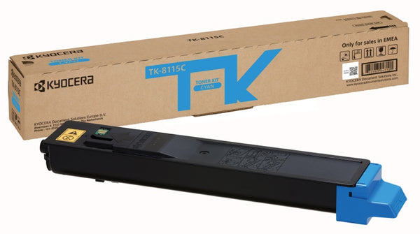 KYOCERA TK-8115C Cartouche de toner 1 pièce(s) Original Cyan