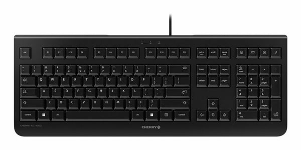 CHERRY KC 1000 clavier Universel USB AZERTY Belge Noir