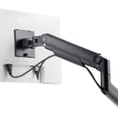 StarTech.com Support de Bureau pour Écrans Incurvés Jusqu'à 49 Pouces 32:9 Ultrawide, Bras à Ressort Mécanique pour Moniteur, Pince en C/Oeillet, Réglage Sans Outil, Max 20kg