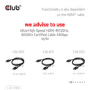 CLUB3D CAC-1188 câble vidéo et adaptateur 0,09 m Mini DisplayPort HDMI Noir