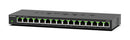 NETGEAR GS316 Non-géré L2 Gigabit Ethernet (10/100/1000) Noir