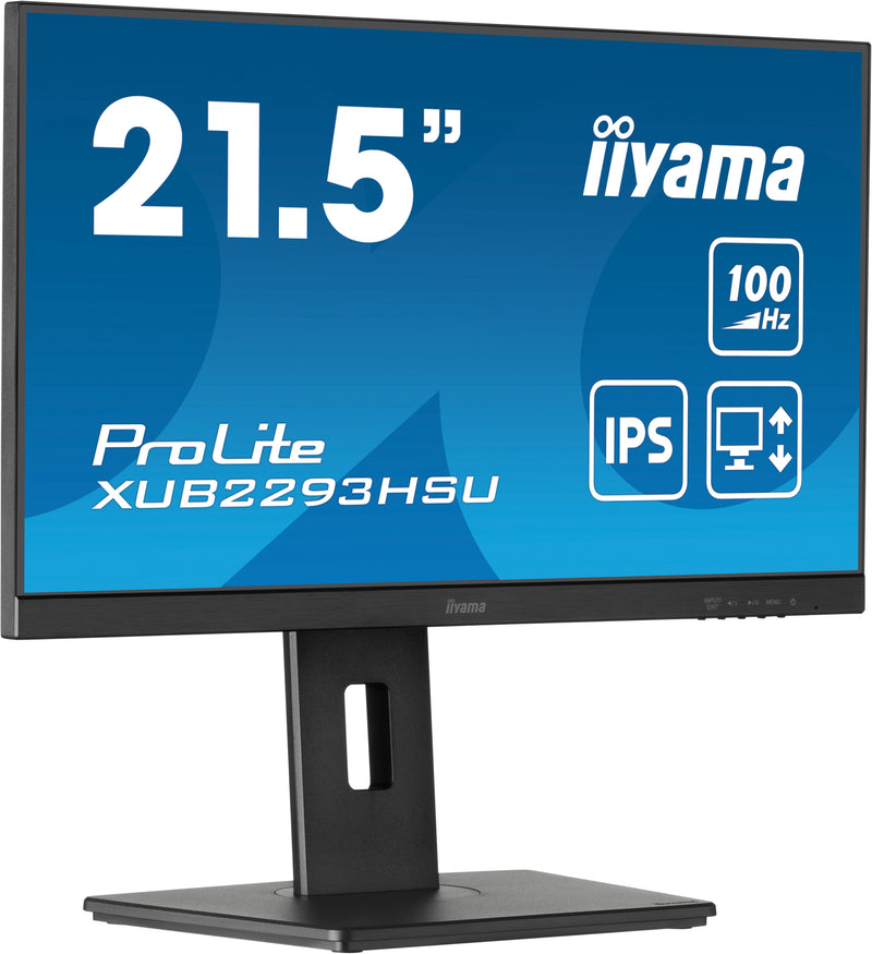 iiyama ProLite XUB2293HSU-B7 platte PC-monitor 54,6 cm (21,5") 1920 x 1080 pixels Full HD LED Zwart