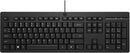 HP 125 Wired Keyboard (Bulk) clavier Bureau USB Noir