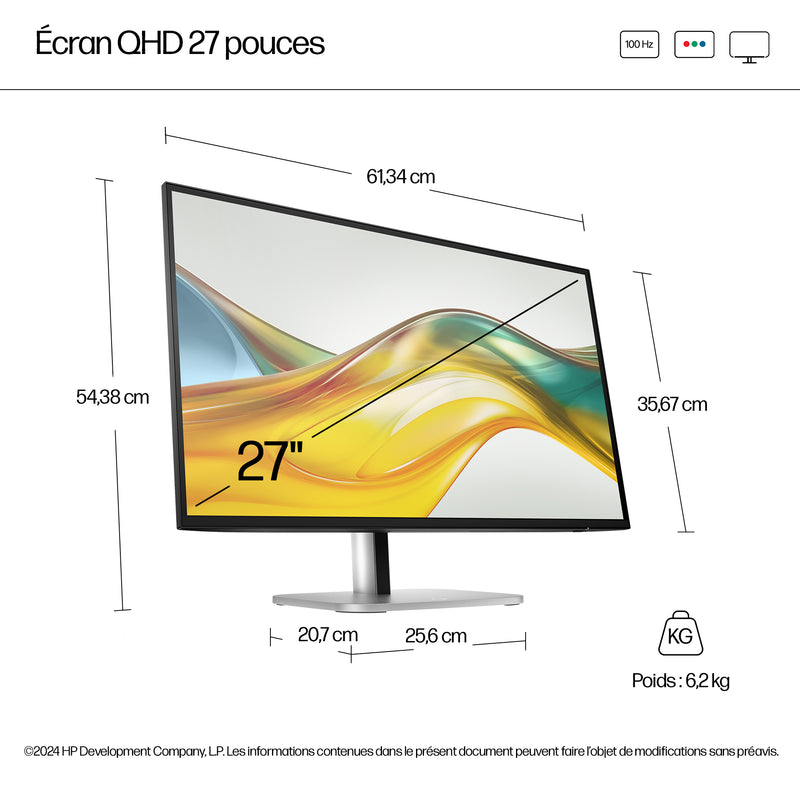 HP Écran QHD 27 pouces Series 5 Pro - 527pq