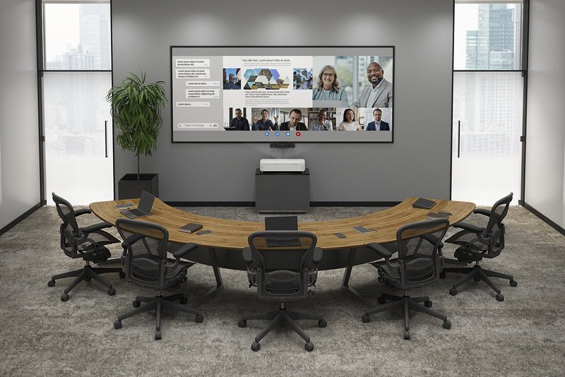 Epson EB-810E Projecteur à focale ultra courte 5000 ANSI lumens 3LCD 1080p (1920x1080) Blanc