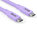 CLUB3D CAC-3004 câble USB USB4 Gen 2x2 2 m USB C Violet