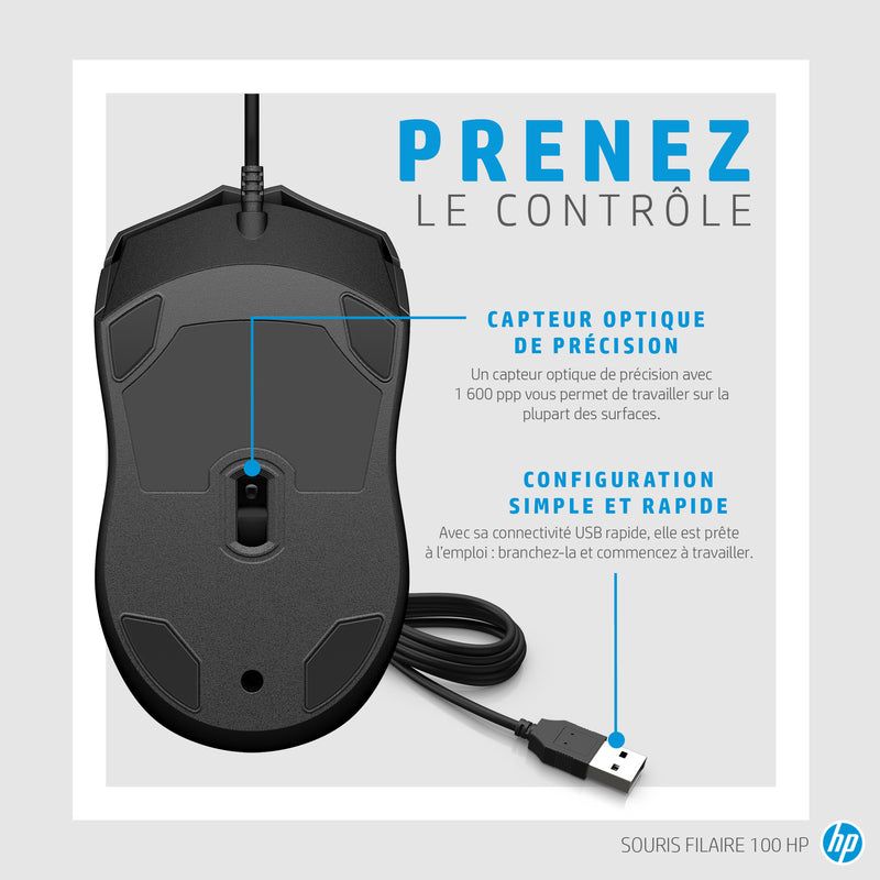 HP Wired Mouse 100