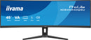 iiyama ProLite XCB4594DQSU-B1 écran plat de PC 113 cm (44.5") 5120 x 1440 pixels Dual QHD LED Noir