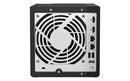 QNAP TS-453E NAS Tower Intel® Celeron® J6412 8 Go 0 To QNAP QTS Noir