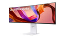 LG 49U950A-W.AEU écran plat de PC 124,5 cm (49") 5120 x 1440 pixels Dual QHD LED Noir, Blanc