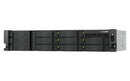 QNAP TS-855EU-8G serveur de stockage NAS Rack (2 U) Intel Atom® C5125 8 Go DDR4 0 To QuTS hero Noir