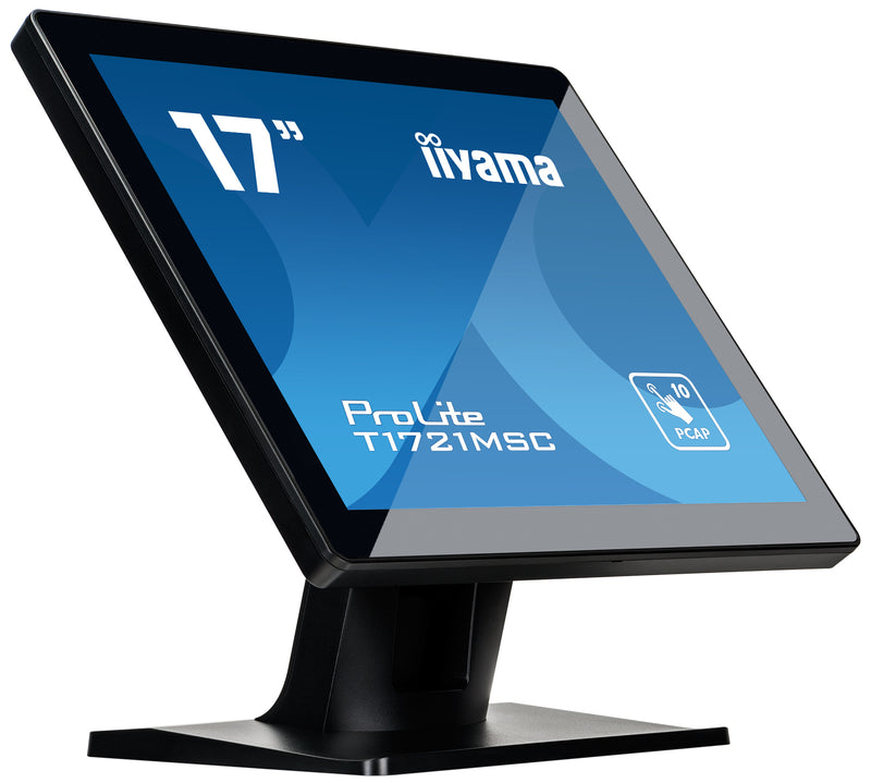 iiyama ProLite T1721MSC-B2 17" (43,2 cm) PC-flatpanelmonitor, 1280 x 1024 pixels SXGA LED-touchscreen, tafelmodel, zwart
