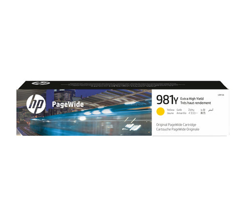 HP 981Y cartouche PageWide Jaune extra grande capacité authentique