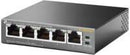TP-Link TL-SG1005P | 5-Poorts Gigabit Desktop Switch | 4x PoE+ | Unmanaged