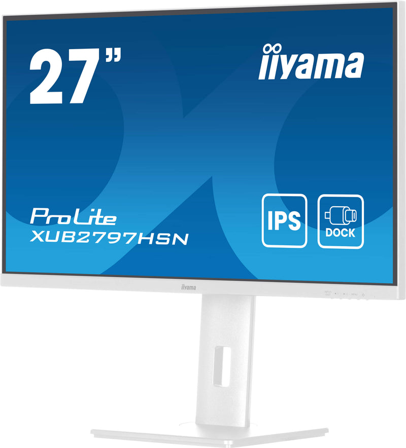 iiyama ProLite XUB2797HSN-W2 platte PC-monitor 68,6 cm (27") 1920 x 1080 pixels Full HD LED Wit
