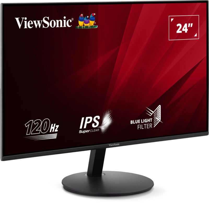 Viewsonic VA VA24E1-H écran plat de PC 61 cm (24") 1920 x 1080 pixels Full HD LED Noir