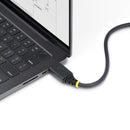 StarTech.com Câble HDMI Haut Débit de 3m avec Connecteur à Pince, 4K 60Hz/1440p 144Hz, HDR10/HDCP 2.2/ARC, 18Gbps, UHD HDMI 2.0, Cordon pour TV/Moniteur/Écran, Gaine TPE