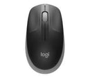 LogitechM190 | Draadloze Muis | Links- en Rechtshandig | RF | 1000 DPI | Grijs