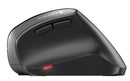 CHERRY MW 4500 Souris ergonomique sans fil, pour droitiers, inclinée à 45°, noir, USB