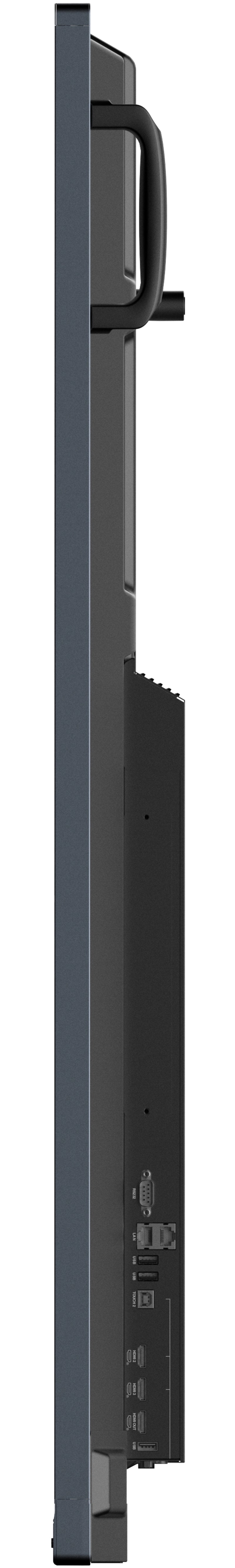 Viewsonic IFP7533-G Écran d'affichage dynamique Écran plat interactif 190,5 cm (75") LCD 350 cd/m² 4K Ultra HD Noir Écran tactile Intégré dans le processeur Android 11