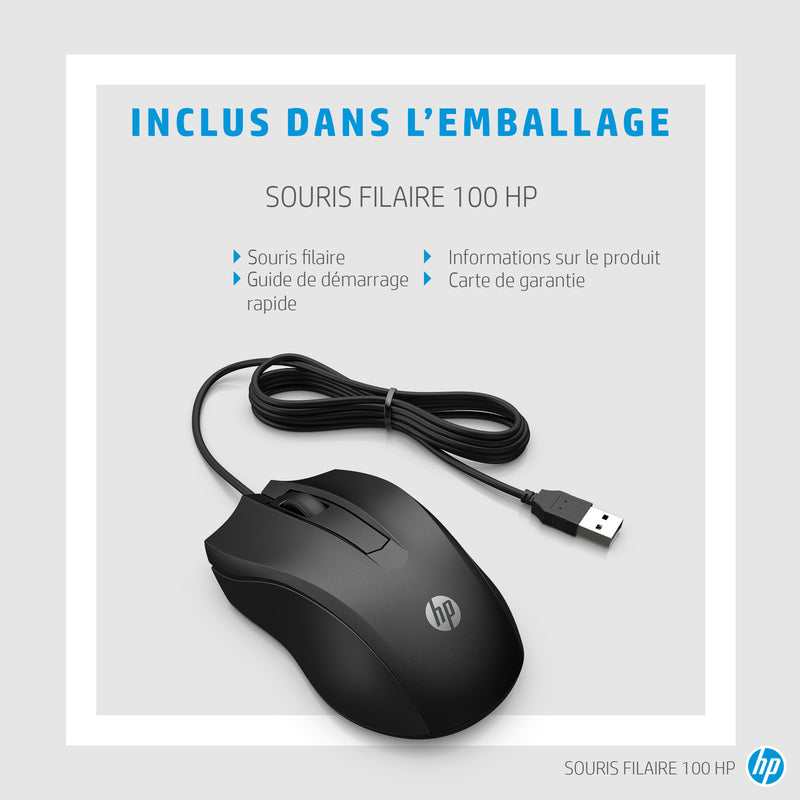 HP Wired Mouse 100