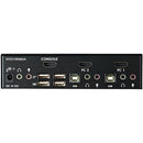 StarTech.com Commutateur KVM HDMI USB 2 ports avec audio et concentrateur USB 2.0