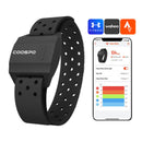 Armband Hartslagmeter Coospo HW706 compatibel met Strava, wahooo, mapmyfitness etc.