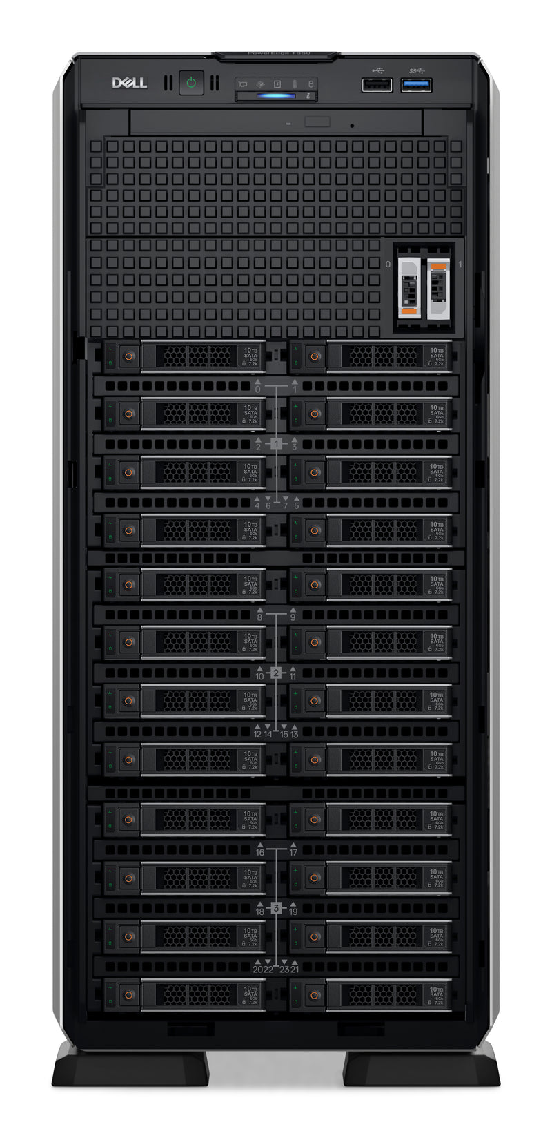 DELL PowerEdge T550 server 480 GB Tower (5U) Intel® Xeon® Silver 4309Y 2.8 GHz 16 GB DDR4-SDRAM 700 W