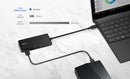 ASUS Dual 4K USB-C Dock DC201 Avec fil USB 3.2 Gen 2 (3.1 Gen 2) Type-C Noir