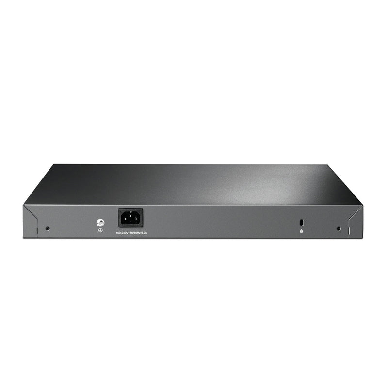 TP-Link JetStream TL-SG3428XMP Managed L2+ Gigabit Ethernet (10/100/1000) Network Switch, Ethernet Connection, Supports Power over Ethernet (PoE), 1U, Black