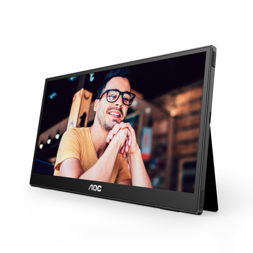 AOC T2 16T3EA écran plat de PC 39,6 cm (15.6") 1920 x 1080 pixels Full HD Noir