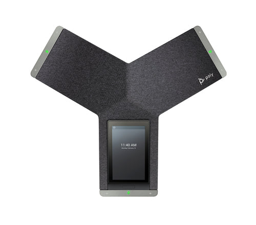 HP Poly Téléphone de conférence IP Poly Trio C60 pour Microsoft Teams et compatible PoE sans radio