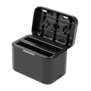 Oplaadcase voor batterijen en geheugenkaarten PULUZ voor Insta360 X4 (zwart)