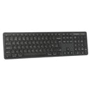 Targus EcoSmart AKB873NO clavier Universel RF sans fil + Bluetooth QWERTY Nordique Noir