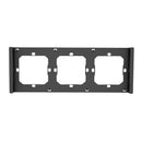 Frame for switch M5 80 triple 3-fold SONOFF M5-3C-80-F (graphite/black)