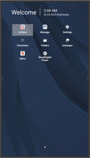 Viewsonic CDE6531-1C Écran d'affichage dynamique Écran plat de signalisation numérique 165,1 cm (65") LCD Wifi 500 cd/m² 4K Ultra HD Noir Intégré dans le processeur Android 14 24/7