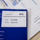 Brother DK-44205 ruban d'étiquette Noir sur blanc