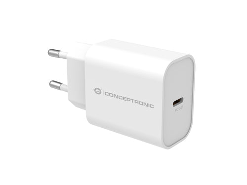 Conceptronic ALTHEA10W chargeur d'appareils mobiles Universel Blanc Secteur Charge rapide Intérieure