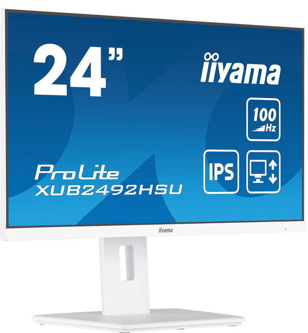 iiyama XUB2492HSU-W6 écran plat de PC 60,5 cm (23.8") 1920 x 1080 pixels Full HD LED Blanc