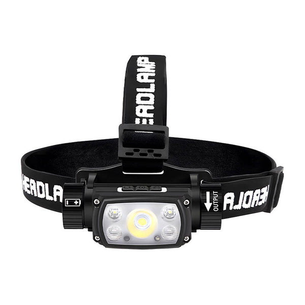 Superfire HE11 headlamp flashlight, 640 lm, 20W, 6 modes, 100m