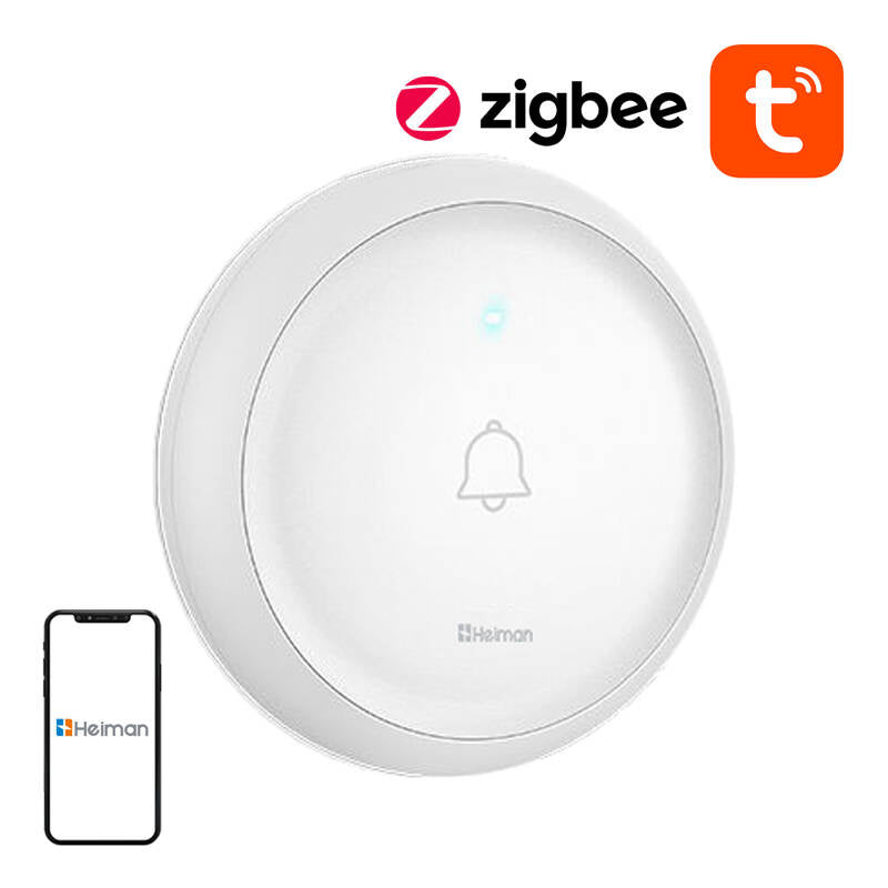 Zigbee Heiman HS2DB Tuya smart doorbell