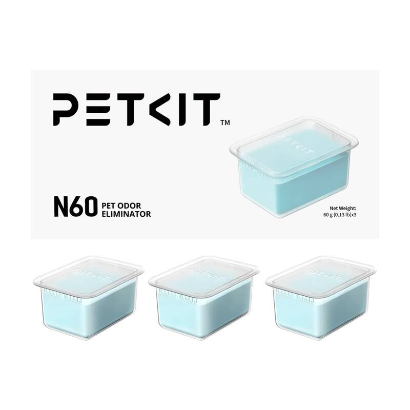 Geurverwijderaar N60 voor Petkit kattenbak PUROBOT ULTRA (3 stuks)