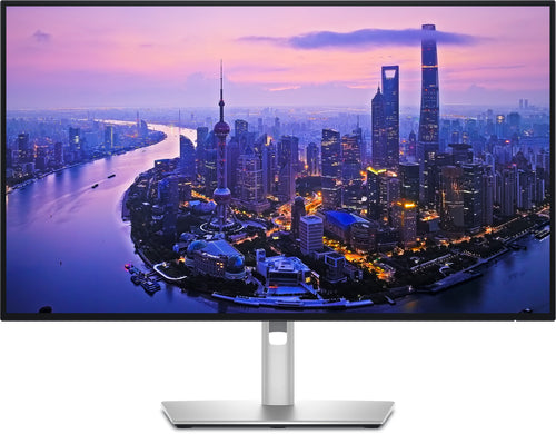 DELL UltraSharp U2725QE 27" (68.6 cm) PC Flat Panel Monitor, 3840 x 2160 Pixel 4K Ultra HD LCD, Black, Silver