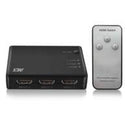 ACT AC7845 HDMI Switch | 3 Ingangen | 1 Uitgang | 4K @ 30Hz | Inclusief Afstandsbediening