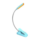 Draadloze lamp Glocusent mini GLCSNTBL103B clip-on boeklamp, USB-C Blauw