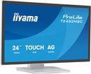 iiyama ProLite T2452MSC-W1AG écran plat de PC 60,5 cm (23.8") 1920 x 1080 pixels Full HD LED Écran tactile Blanc